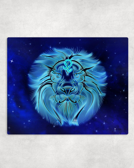 Zodiac Leo Metal Photo Panel - 8x10 - Schoppix Gifts