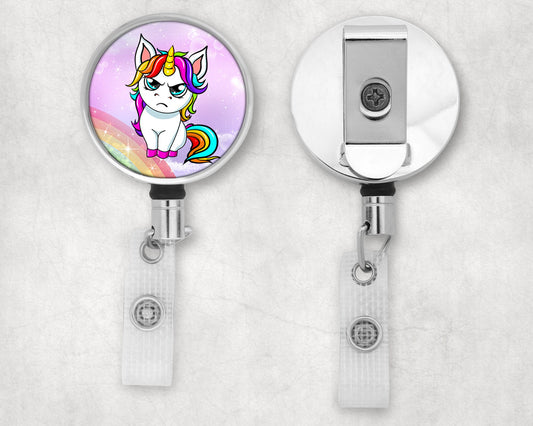 Angry Unicorn Art Badge Reel